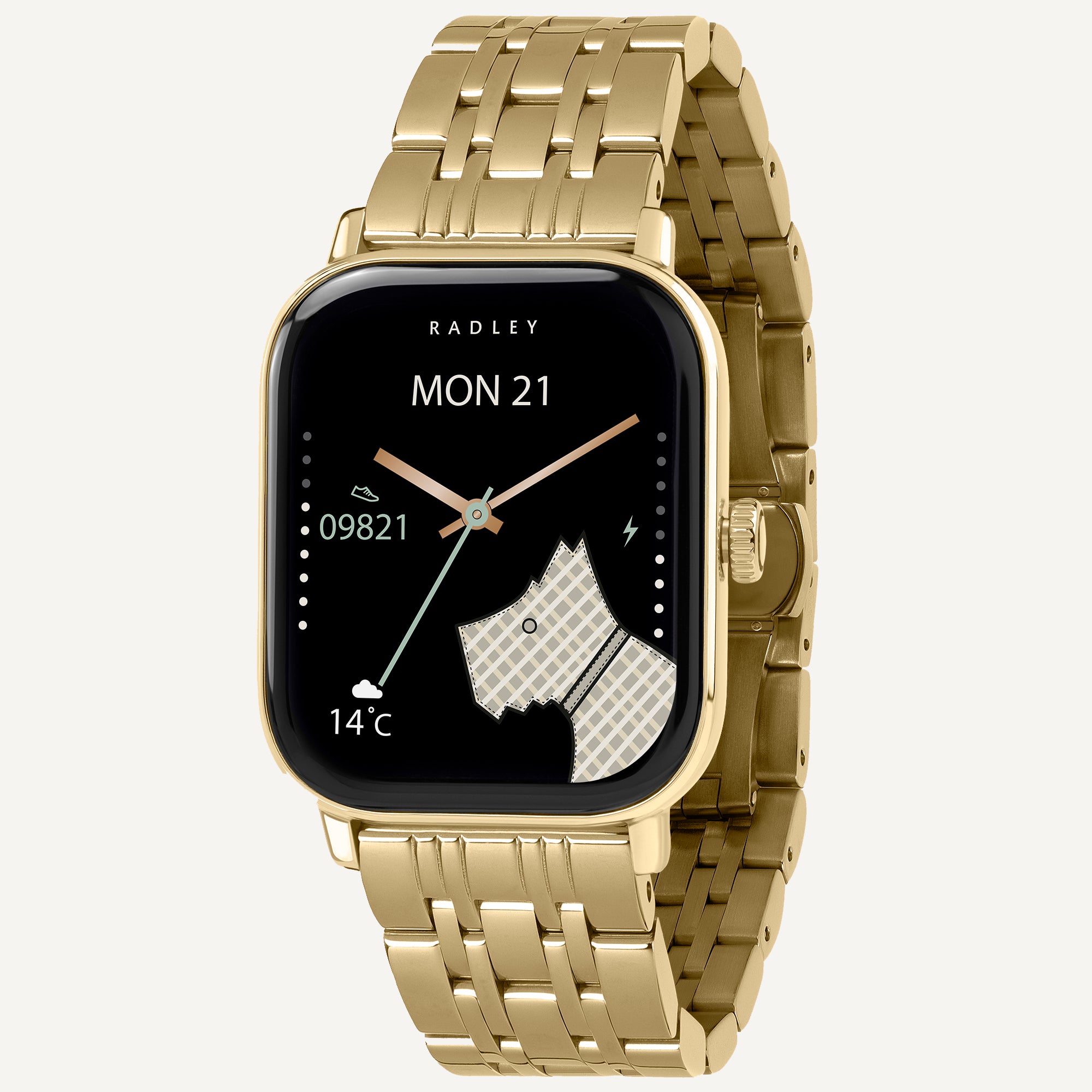 Series 56 - Smart Watch With Gold Bracelet