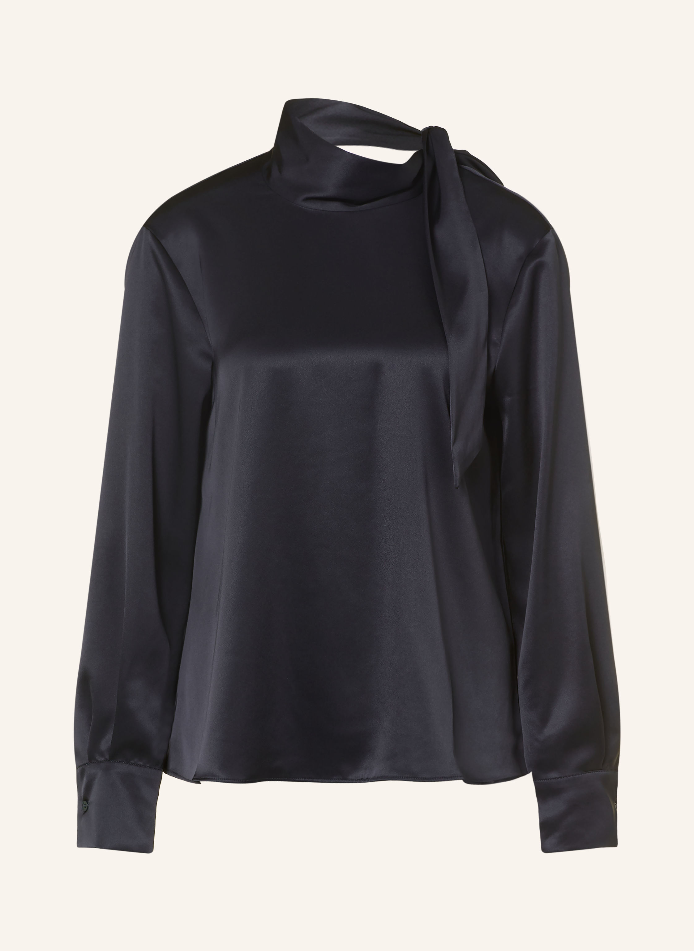maje Schluppenbluse aus Satin