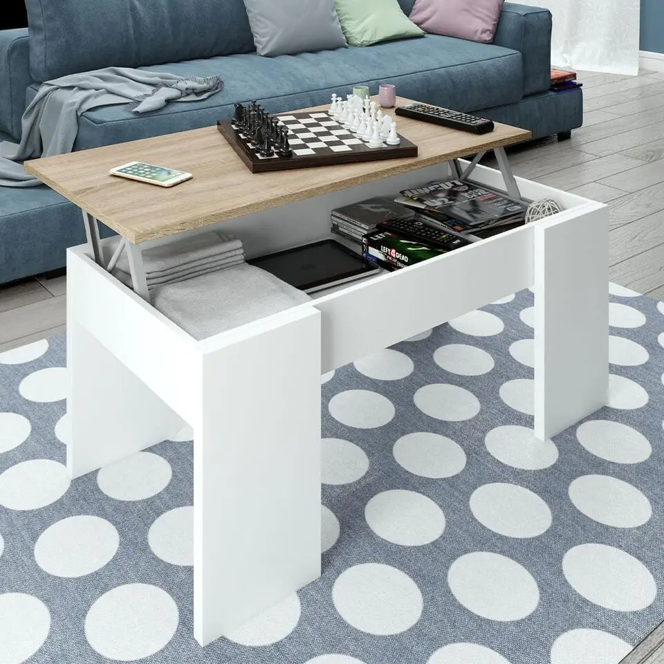 CALICOSY - Couchtisch Alida - 50x100x45 cm