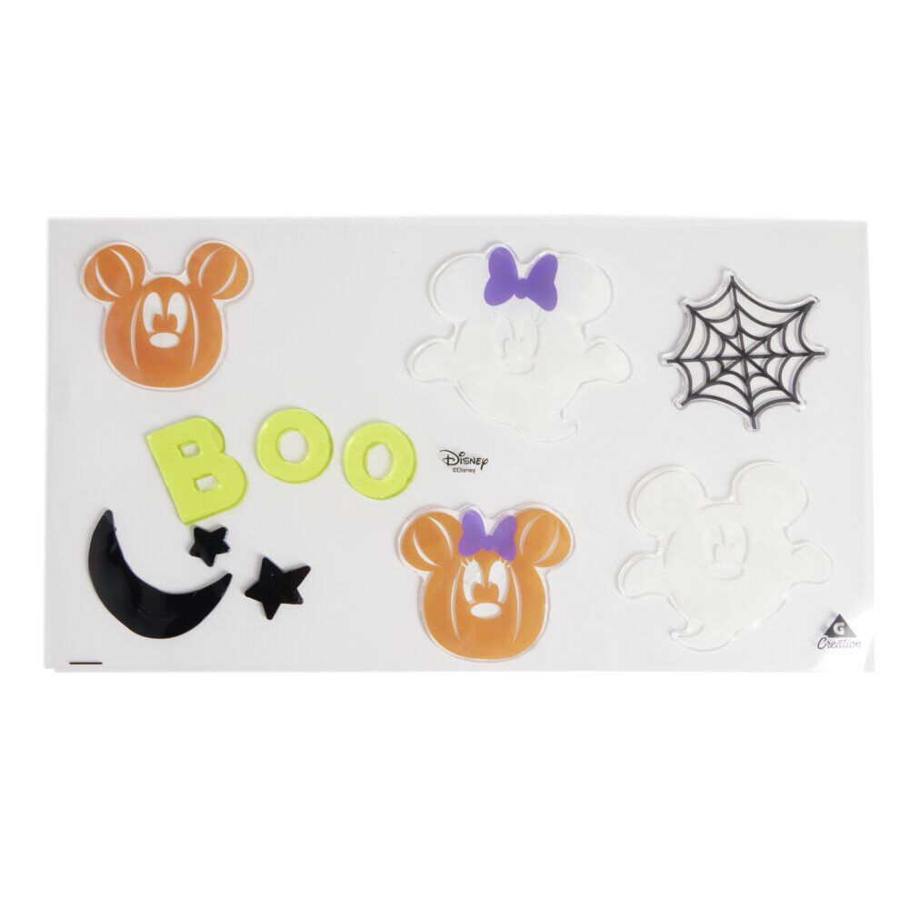 Stickers gel Disney Halloween Minnie et Mickey