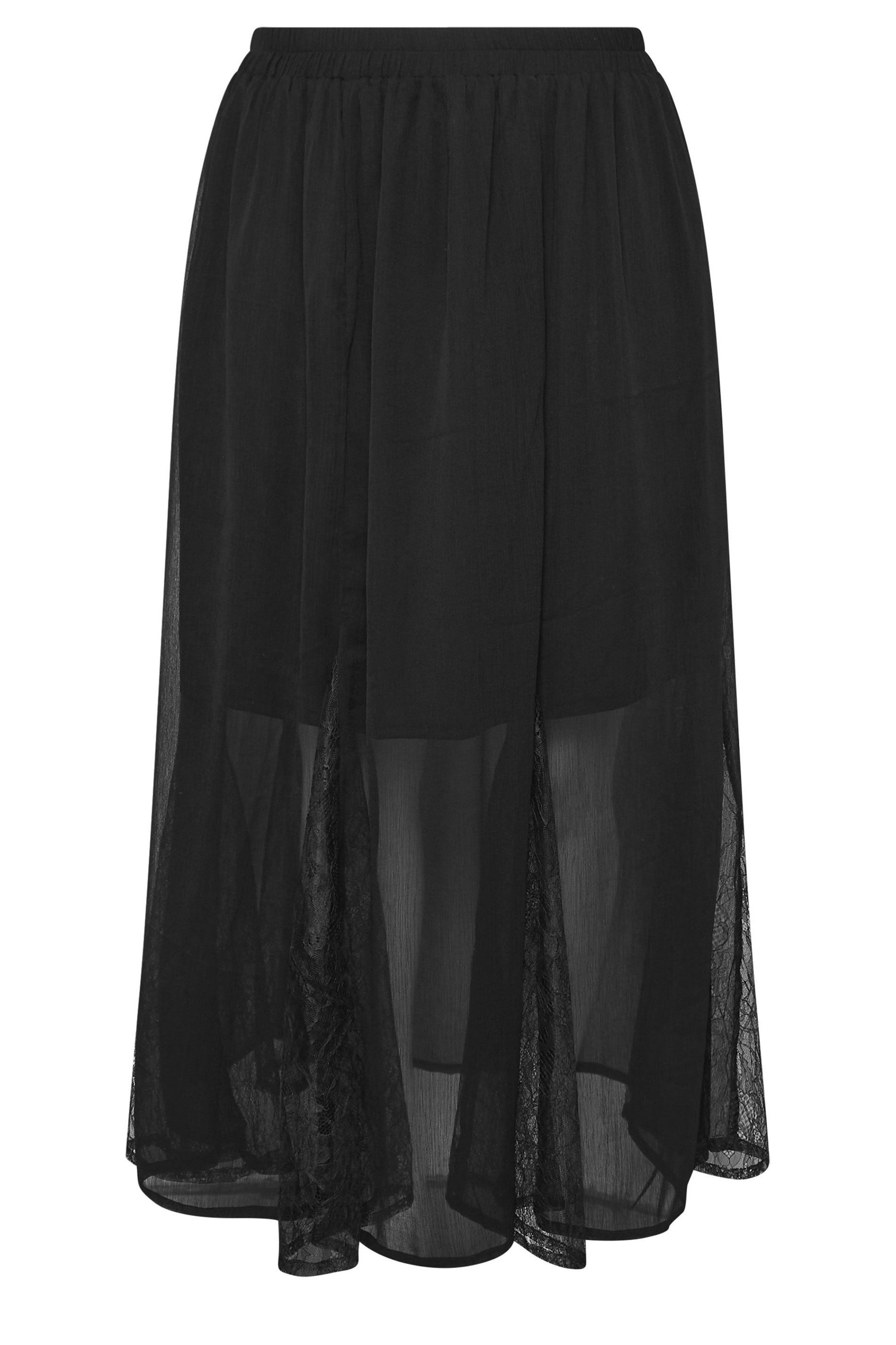 Yours Lace Godet Maxi Skirt