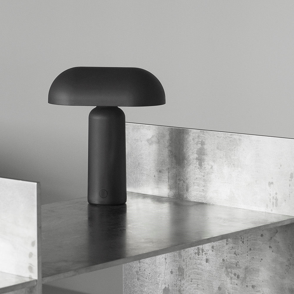 Normann Copenhagen Porta Oplaadbare Tafellamp - Zwart