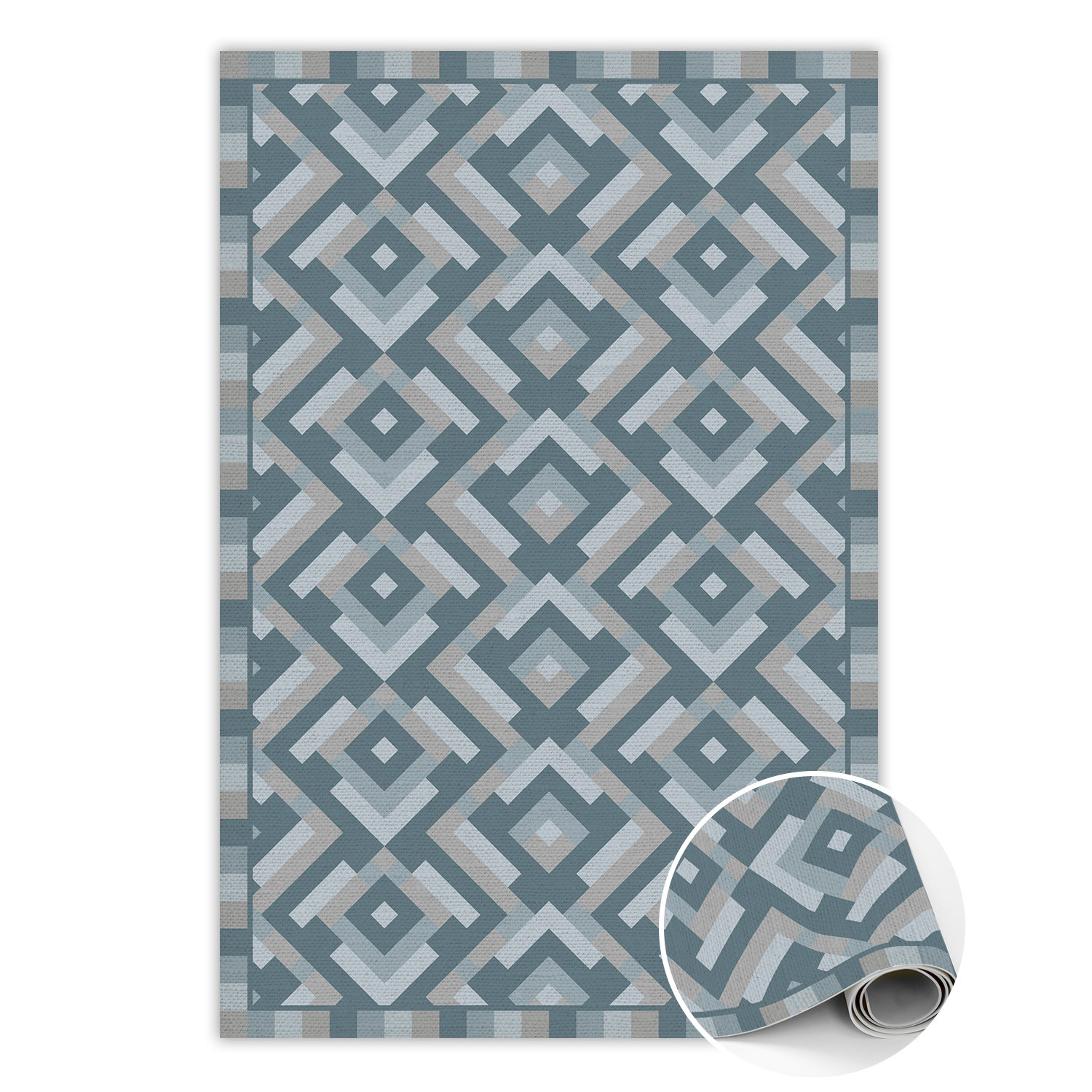 Dywan winylowy do domu Aztecka geometria 60 x 90 cm