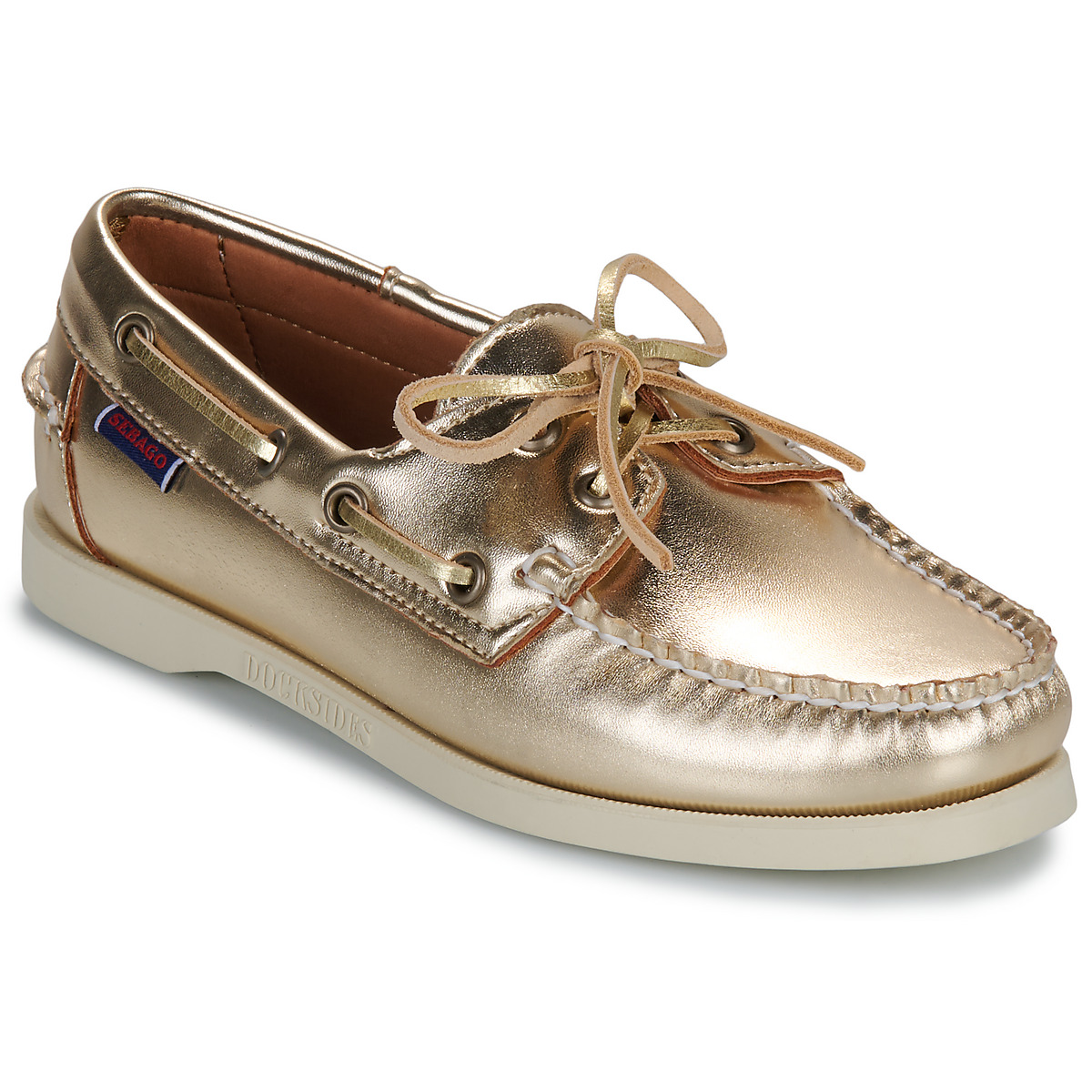 Sebago - DOCKSIDES PORTLAND MET W - Gold