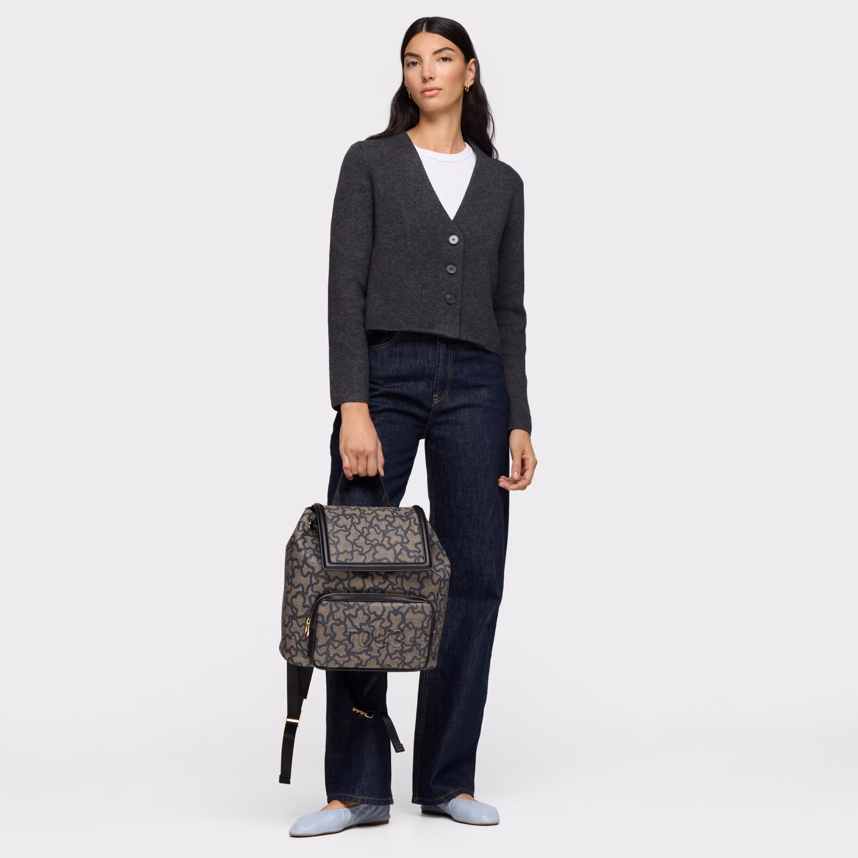 Mochila negra Kaos Icon