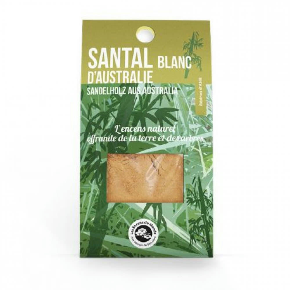 SANTAL BLANC - Mélange de santal blanc sachet 25g