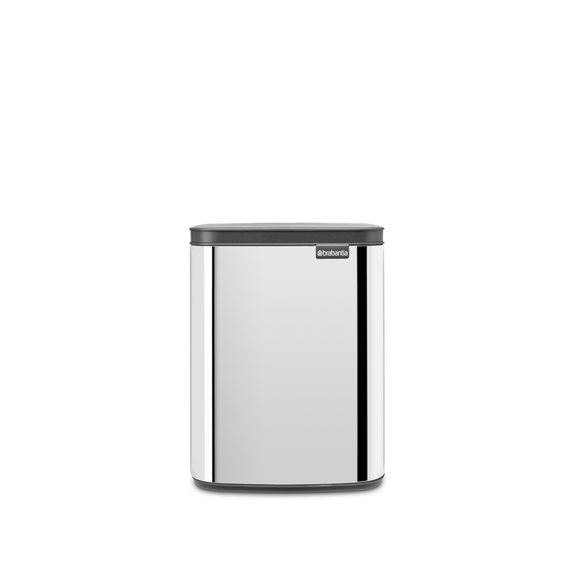 Brabantia Bo Afvalemmer, 7 liter - Brilliant Steel