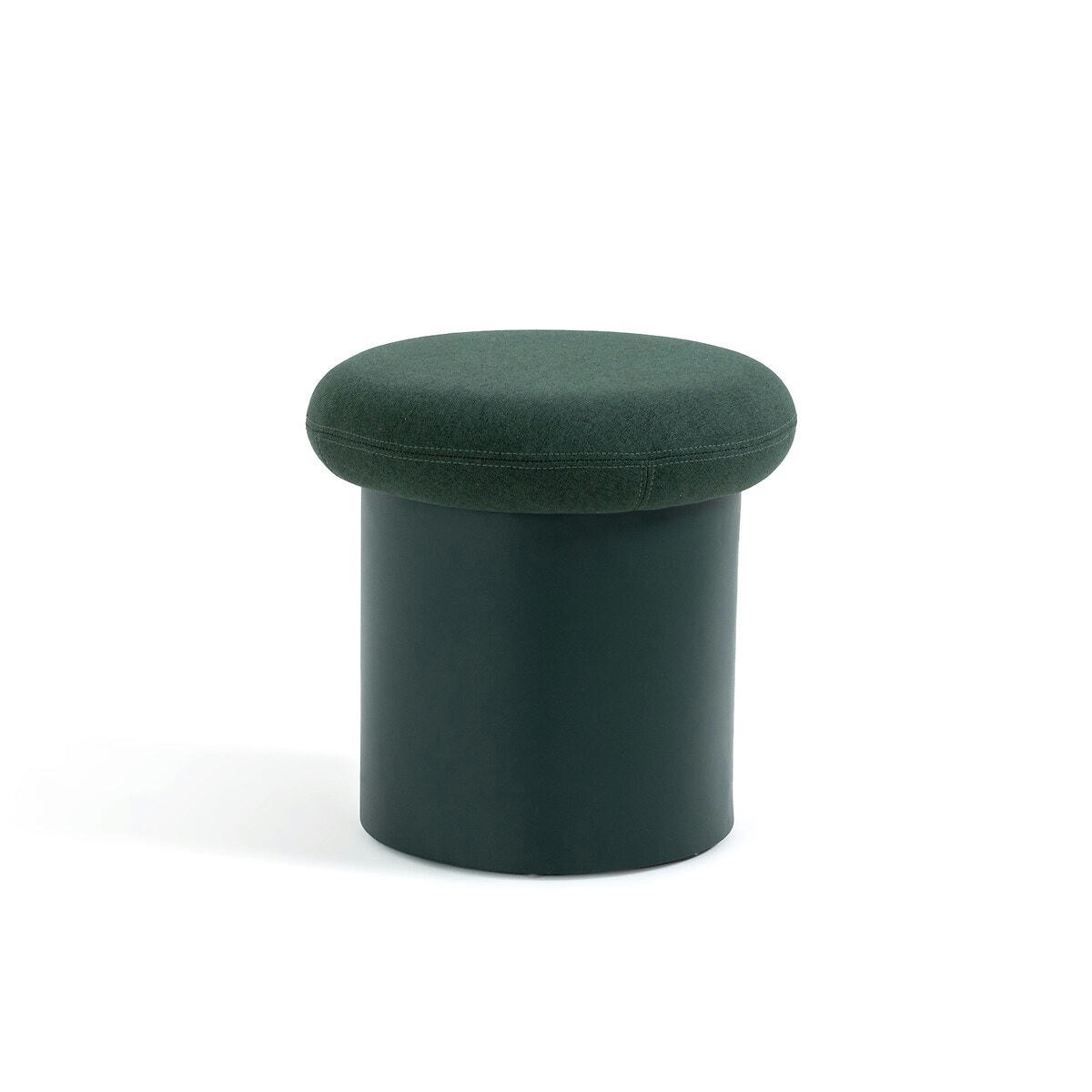 Pouf métal acier et polyester avec coffre, Ludik