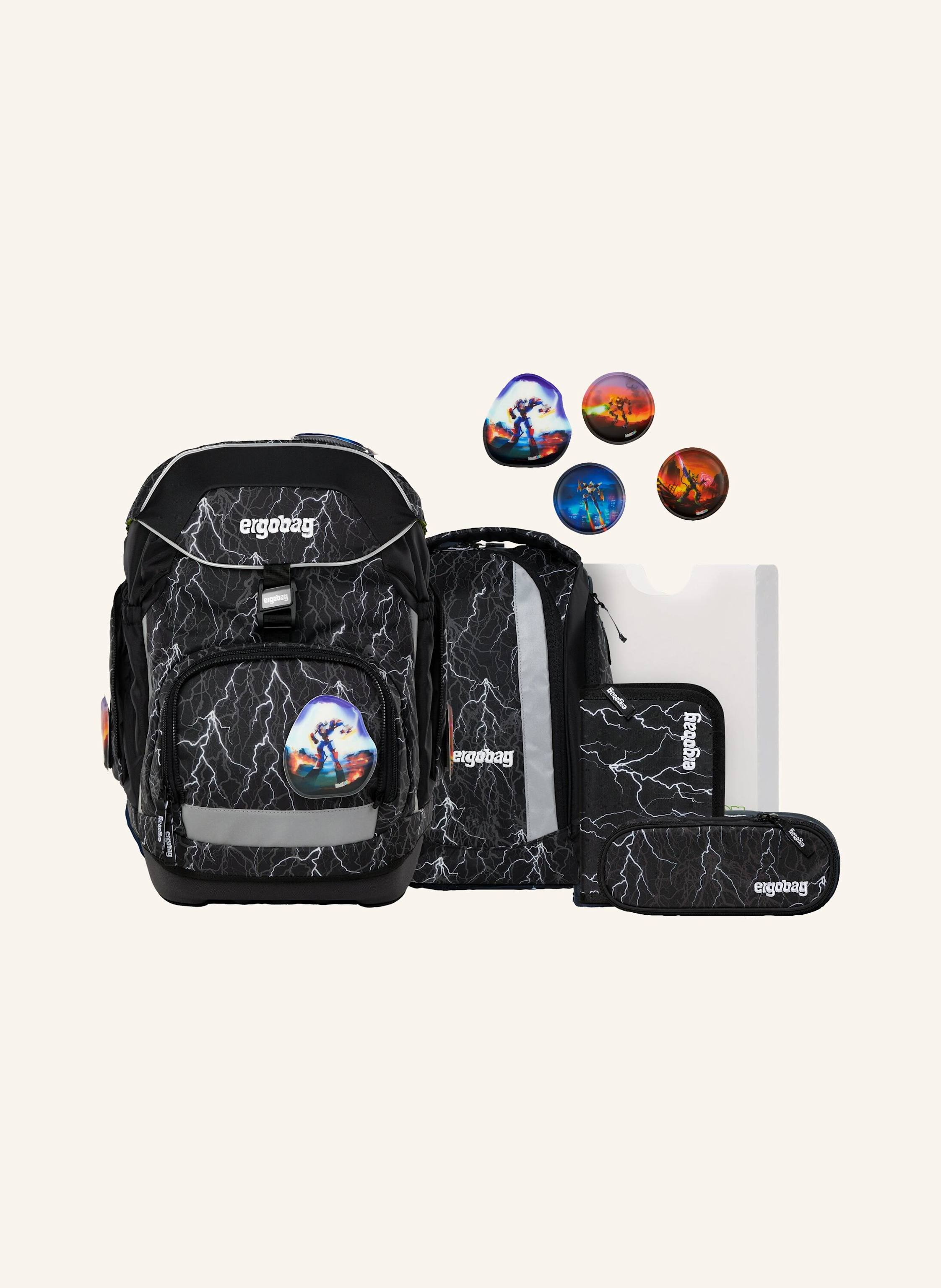 ergobag Schulranzen-Set PACK SET