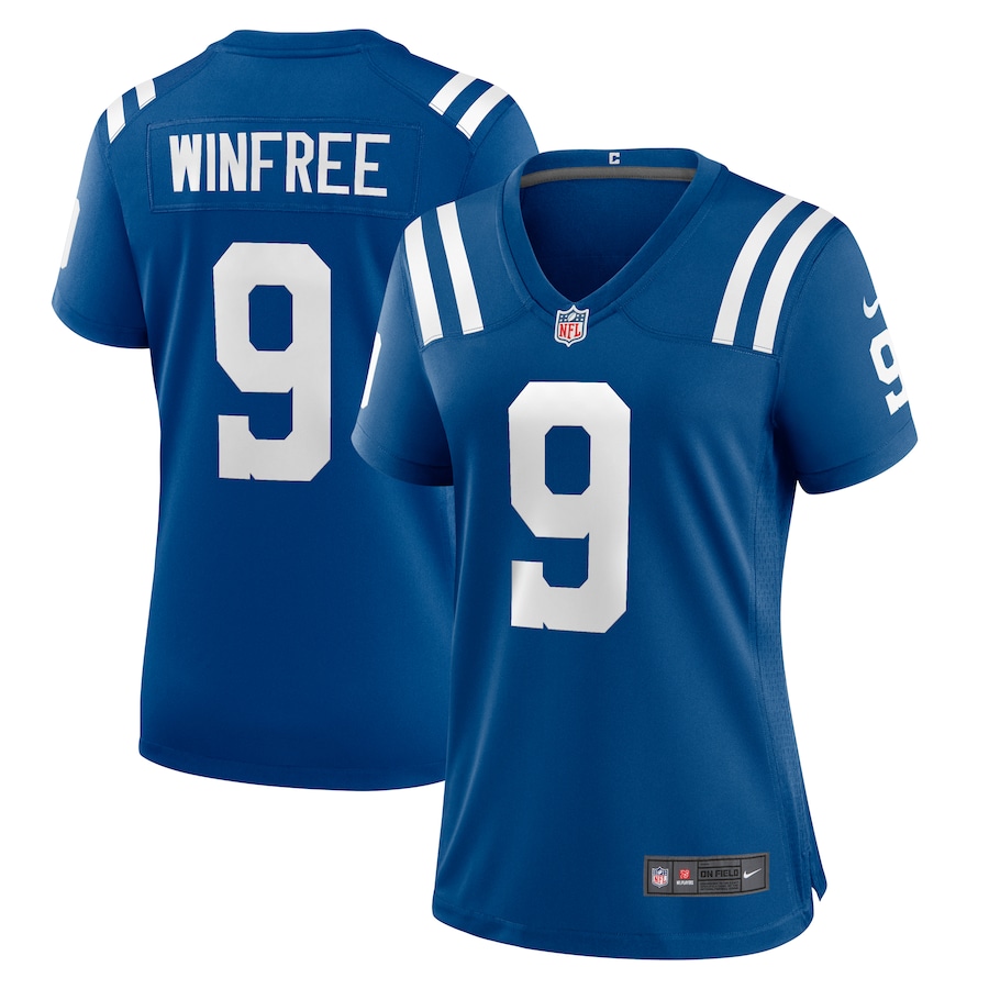 Juwann Winfree Indianapolis Colts Nike Women's Team Game Jersey -  Royal
