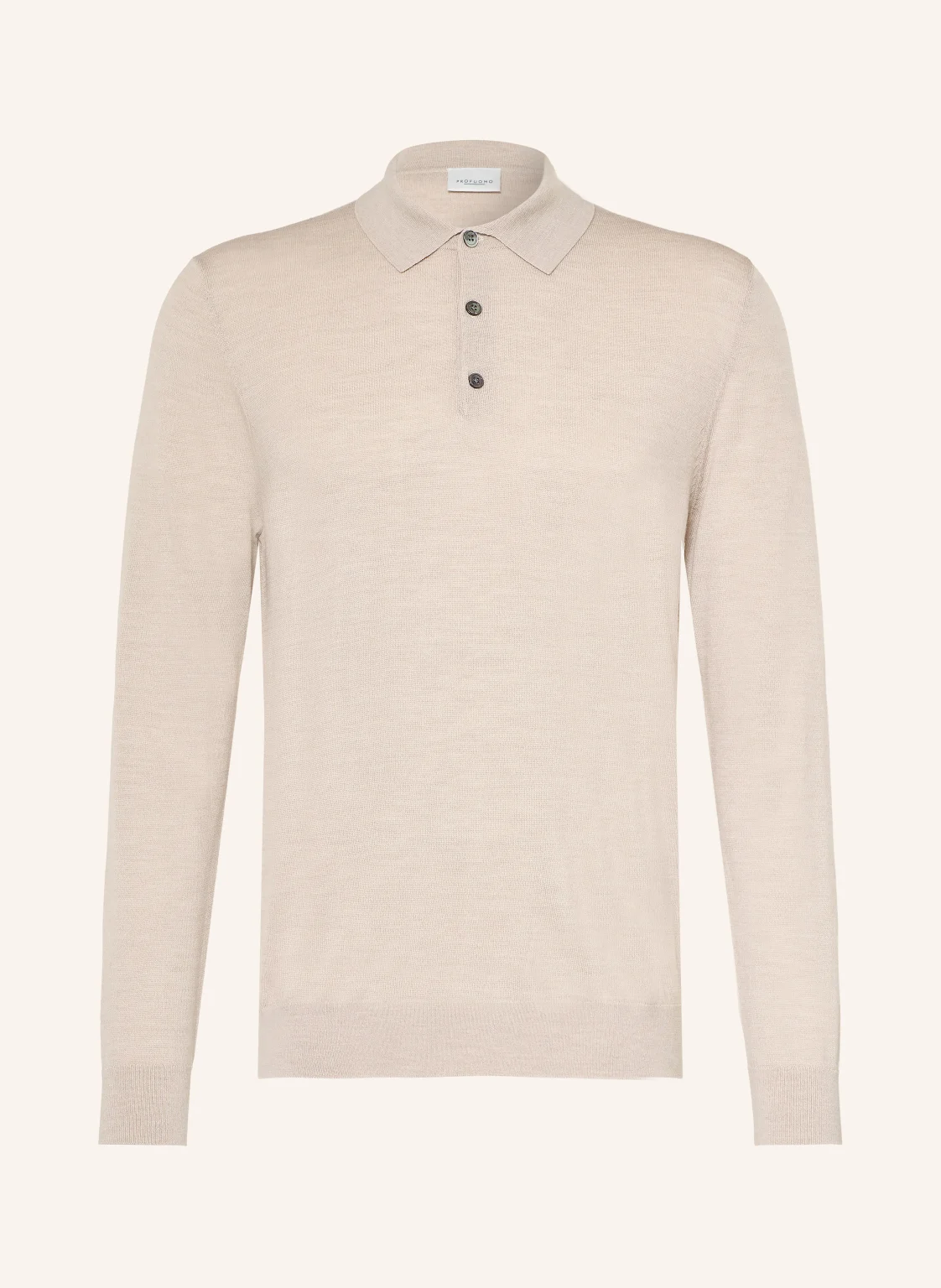 PROFUOMO Strick-Poloshirt