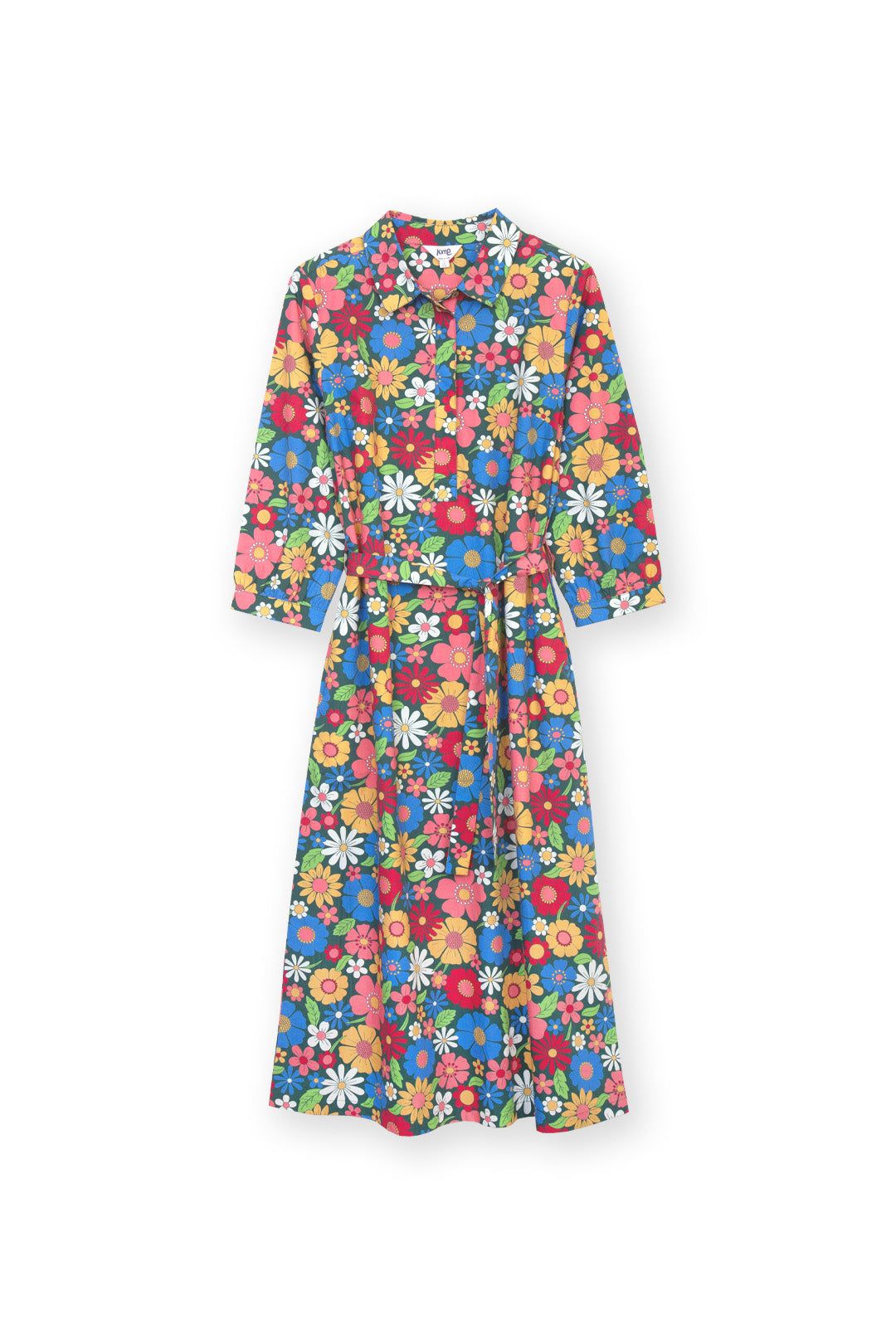 Kite Morcombelake 3/4 Sleeve Poplin Dress