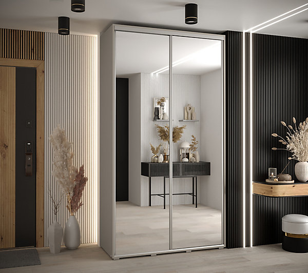 Armoire Dakota 2 a portes coulissantes 130/60/235,2portes