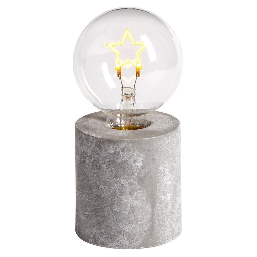 Ampoule déco LED sur socle étoile