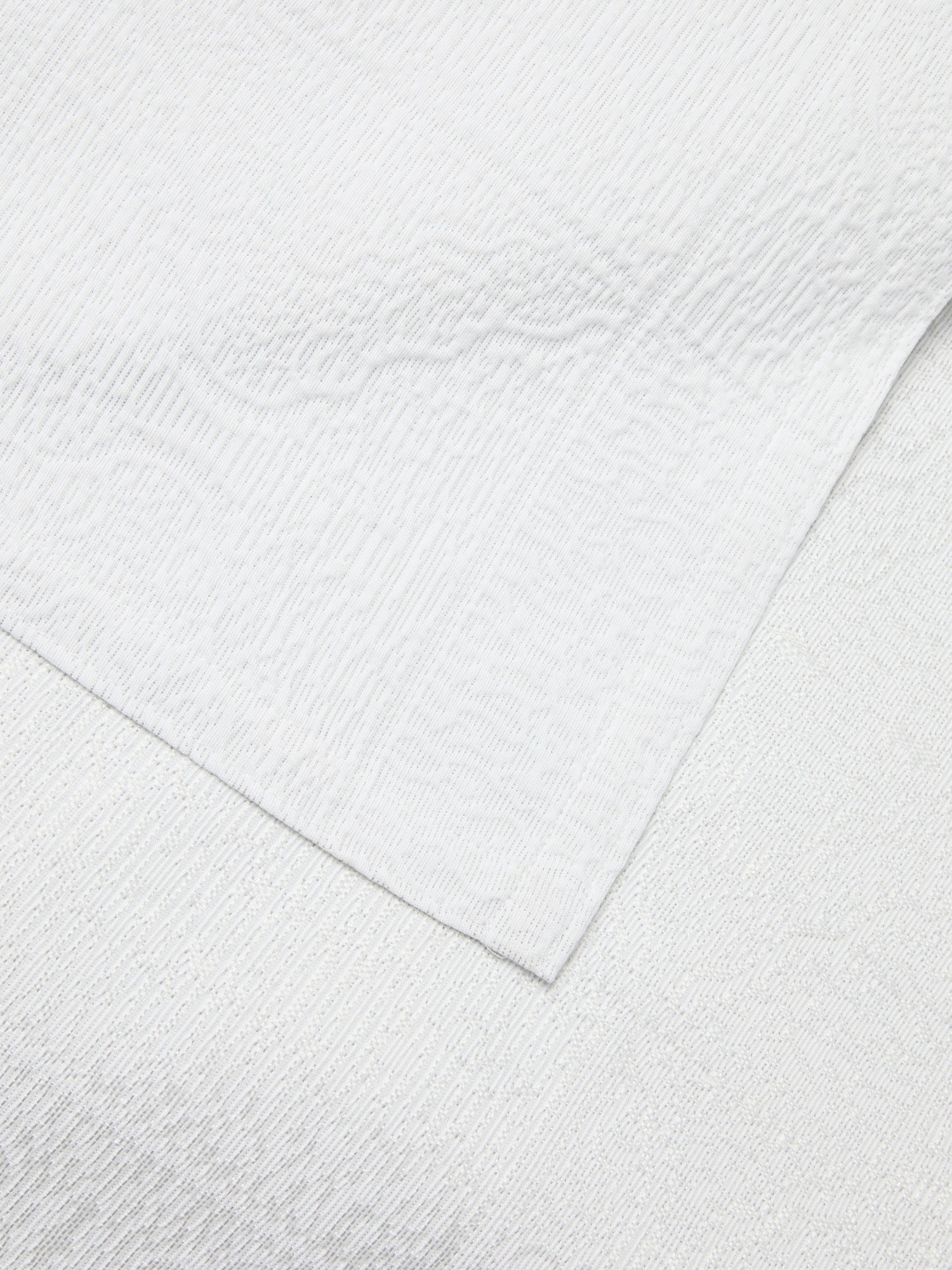 Copriletto in misto cotone fantasia geometrica tinta unita - Prezzo di lancio