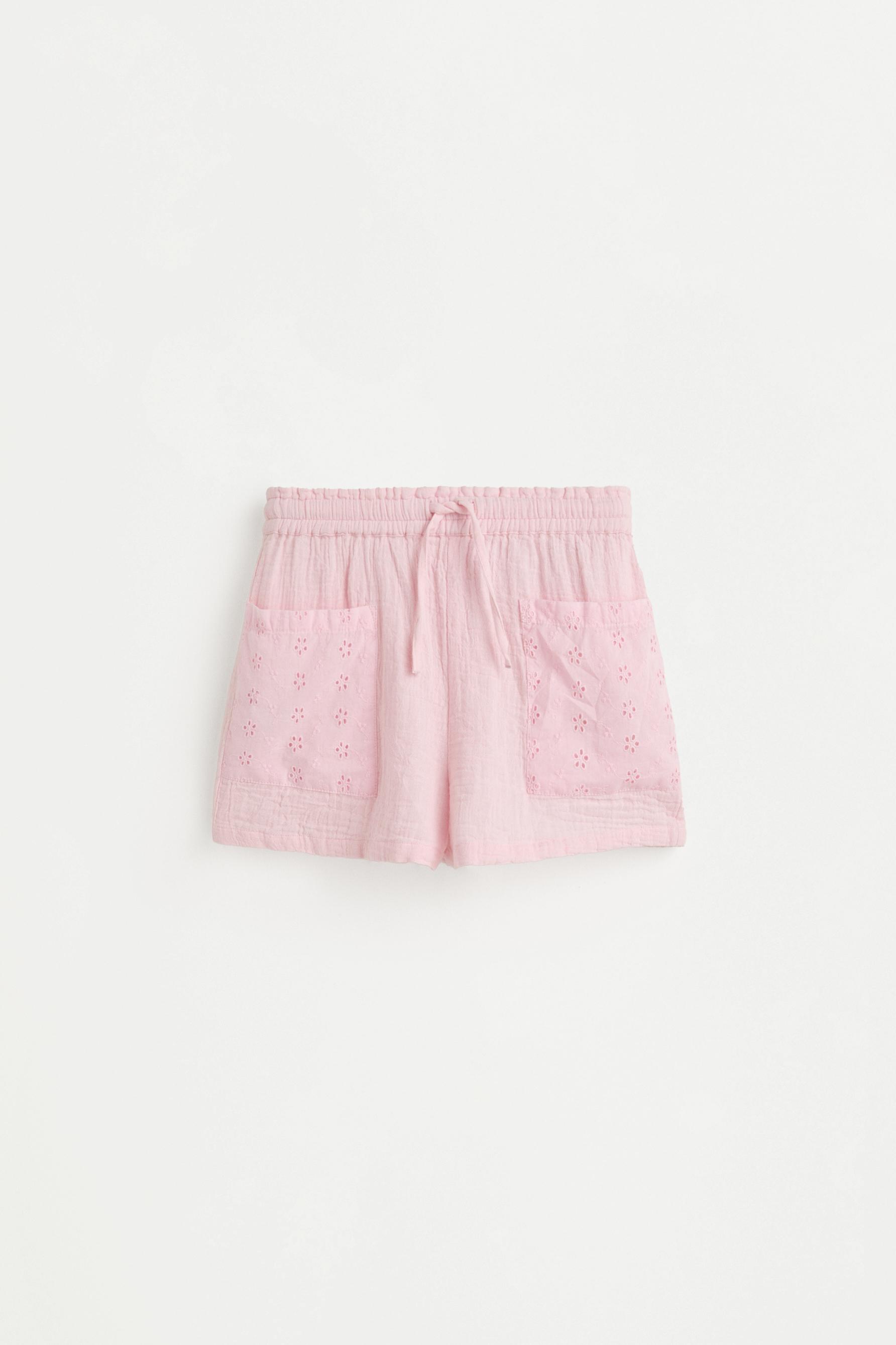 Short doble gasa bolsillos