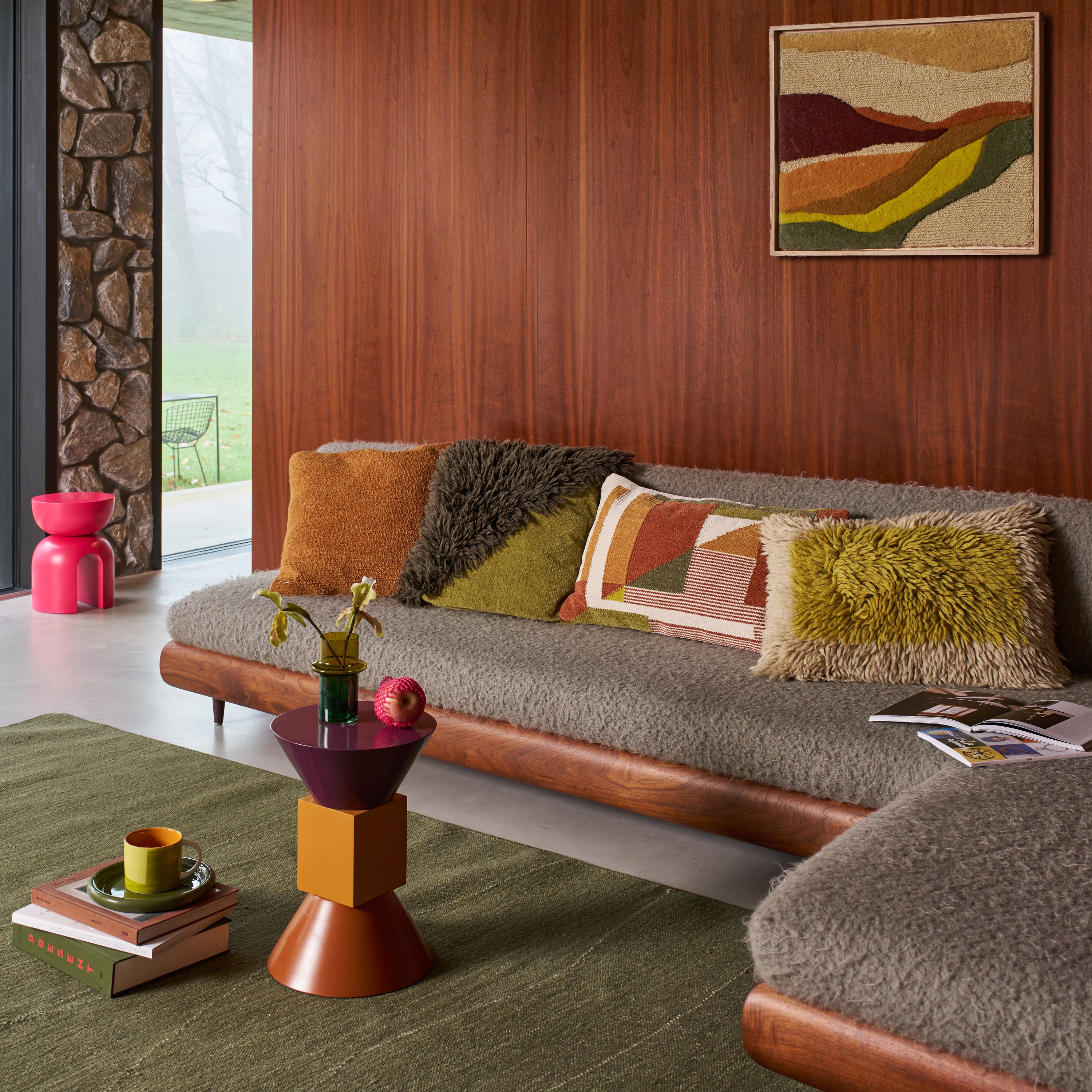 Urban Nature Culture Sierkussen Sirle - Evergreen Sprig