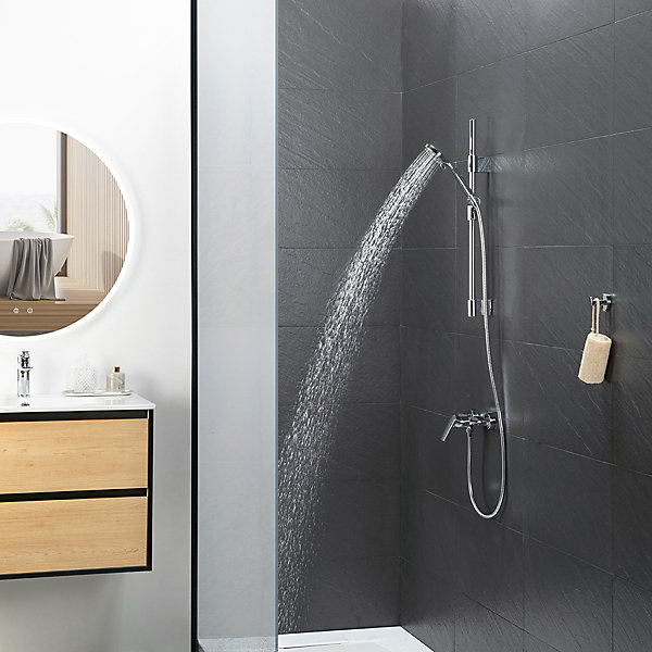 Kit de douche Chrome ARIA - bain-bain