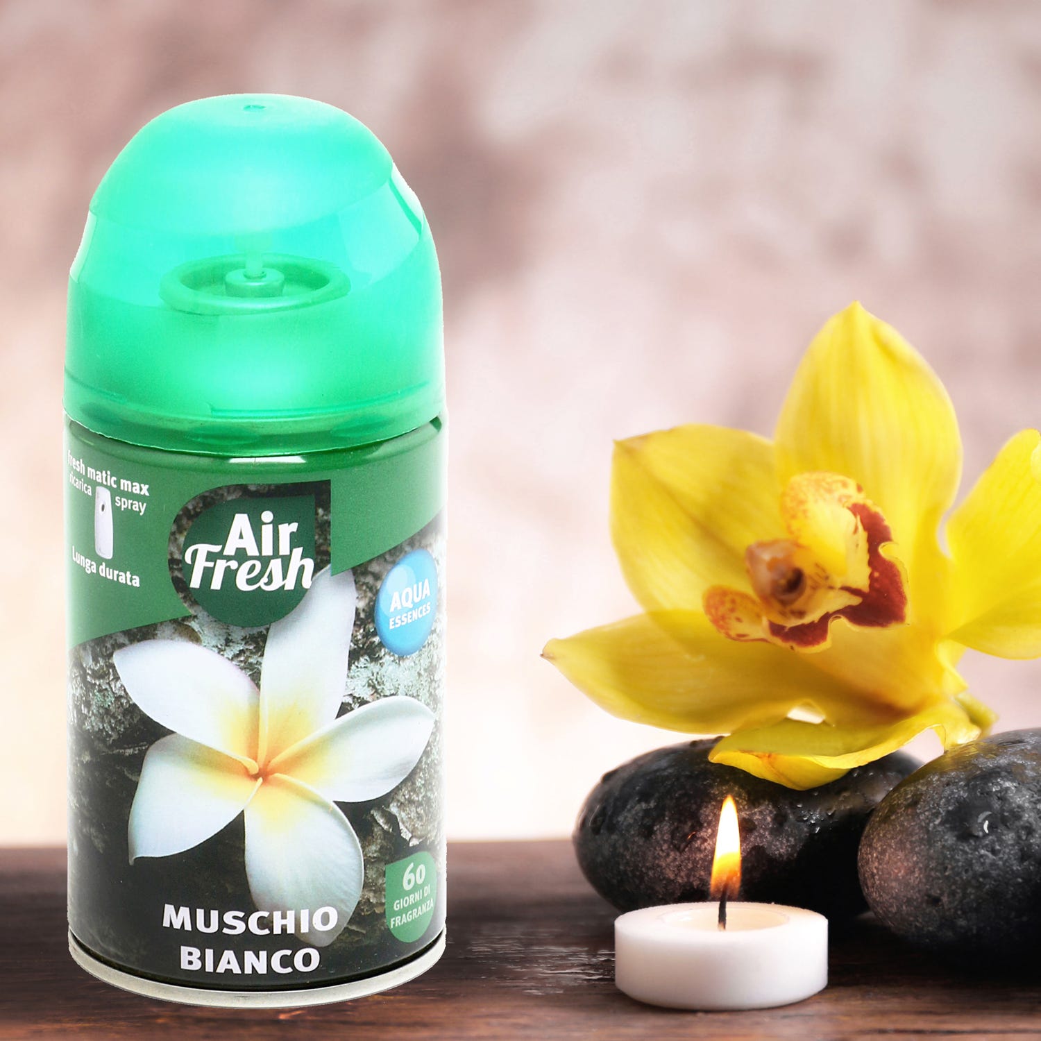 Ricarica Air Fresh deodorante per ambiente, da 250 ml, Muschio Bianco