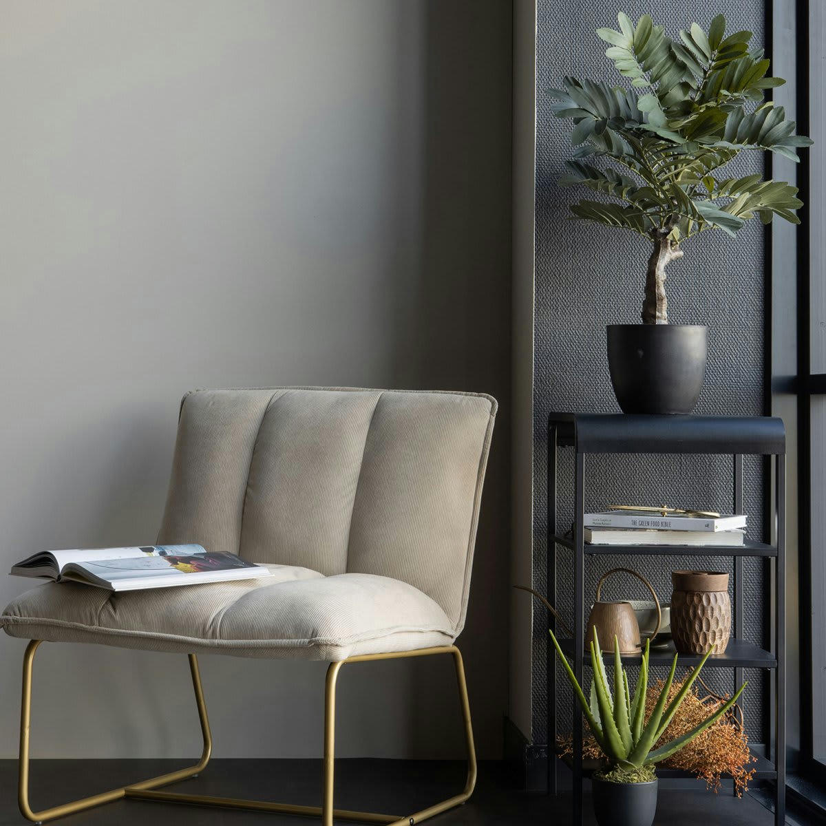 FIE - Fauteuil en polyester sable