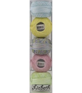 Handy Hands 122yds Lizbeth Specialty Pack Cordonnet Cotton Thread 5ct