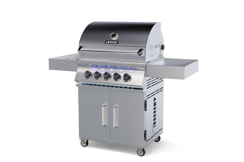 Grill ogrodowy gazowy PRO 3-palnikowy PANAREA144x62/56 Marroni Grills