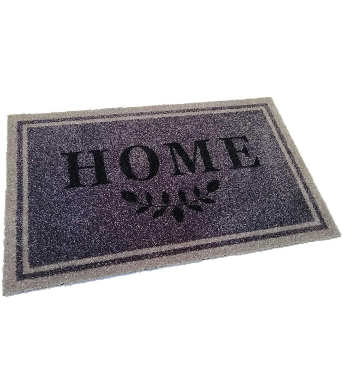 - Tapis d'entrée Home 50x80cm - Noir