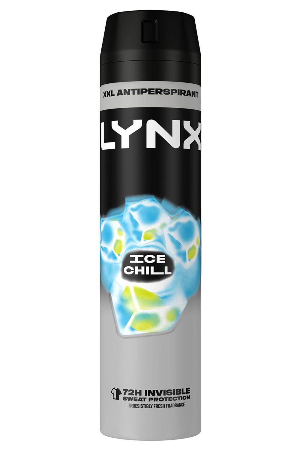 Lynx 6x Each Ice Chill Shower Gel Bodywash, 500ml & Anti-Perspirant 250ml