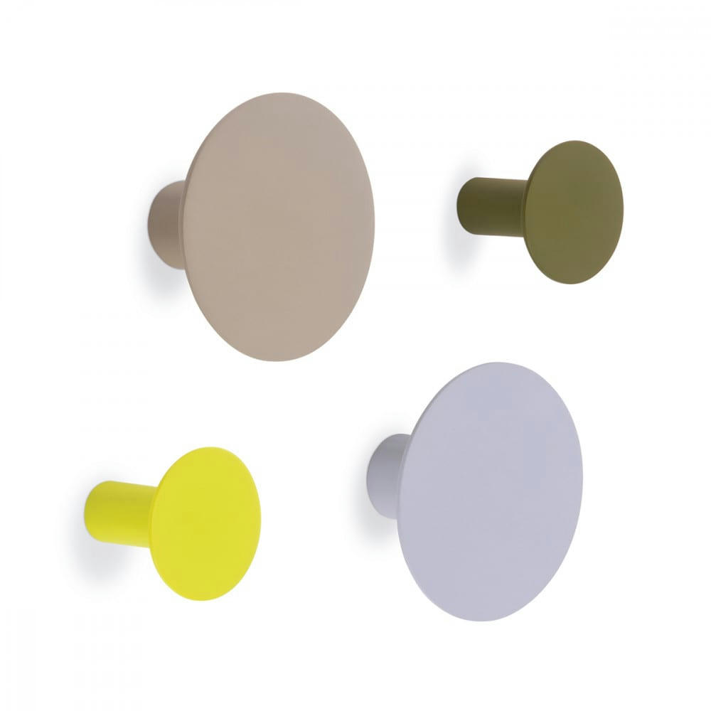 TULIP - Crochets multicolores - Lot de 4