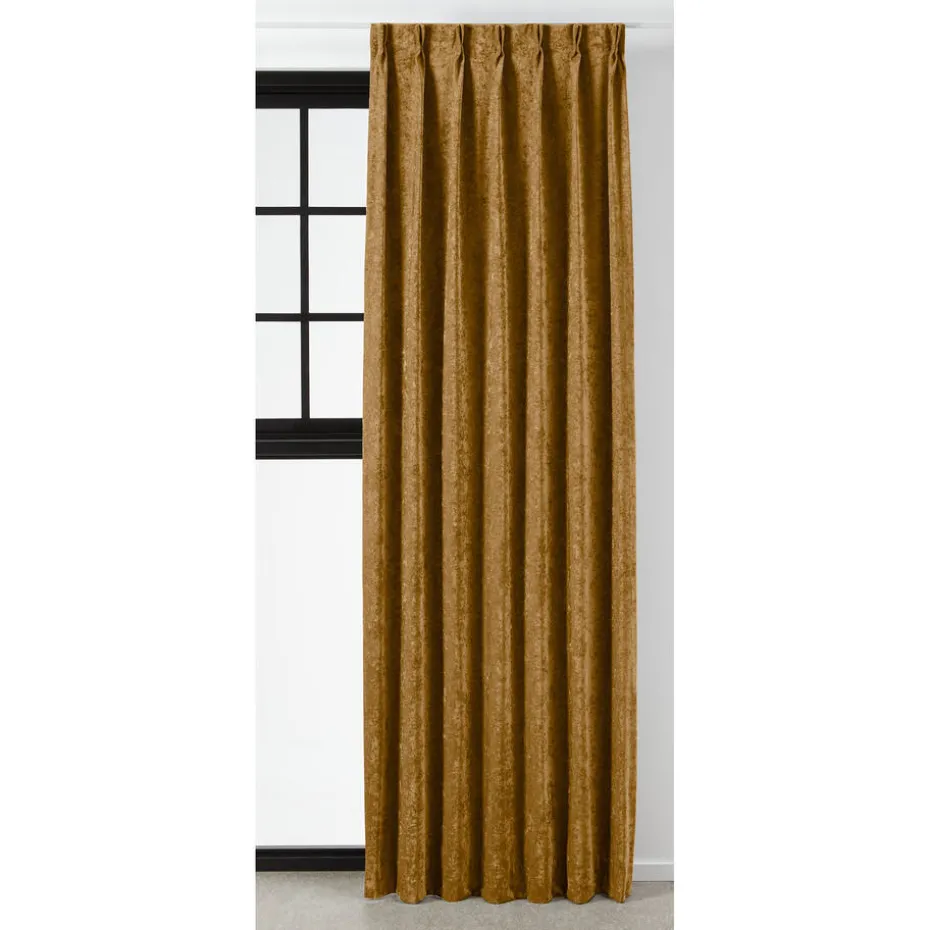 Kwantum Vouwgordijnen | Gordijnen | Gordijn Odion  Geel