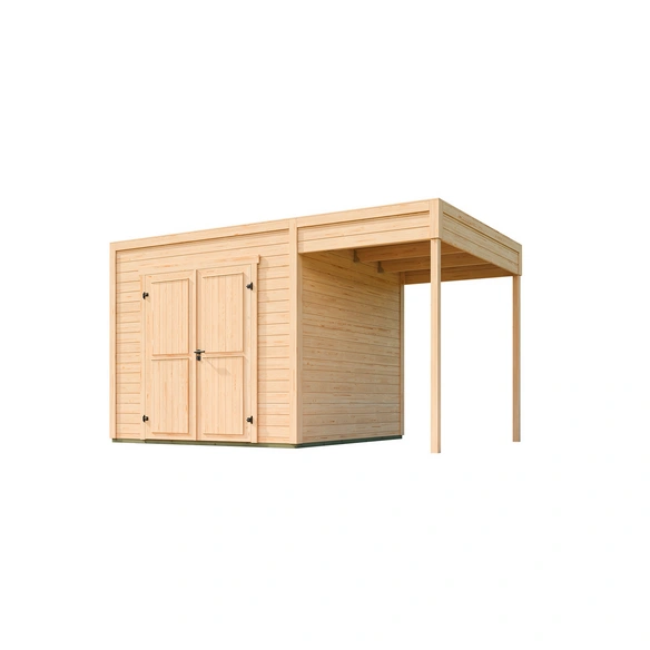 Gartenhaus, »Batu«, LxB: 400x500 cm, unbehandelt