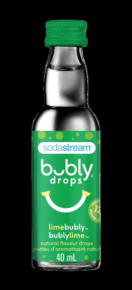 SodaStream Lime Bubly Drops, 40mL
