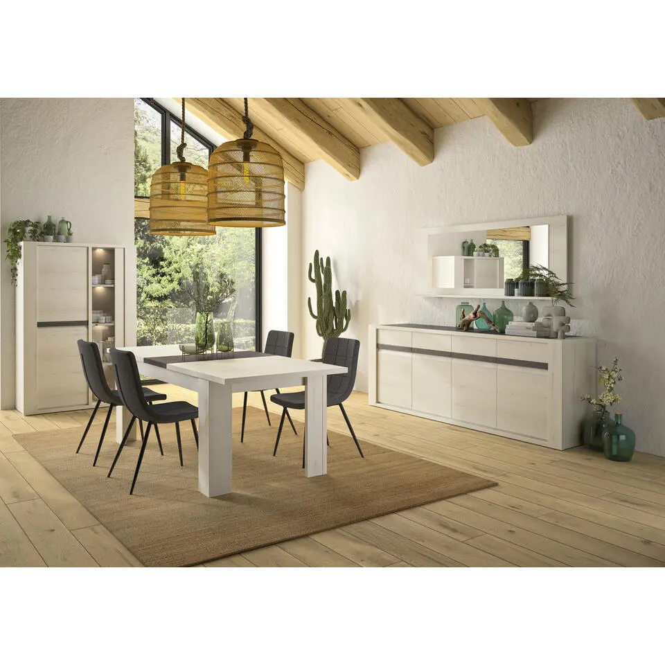 Dressoir Marceau - 220 x 48 x 88 cm - Helvezia Oak-design