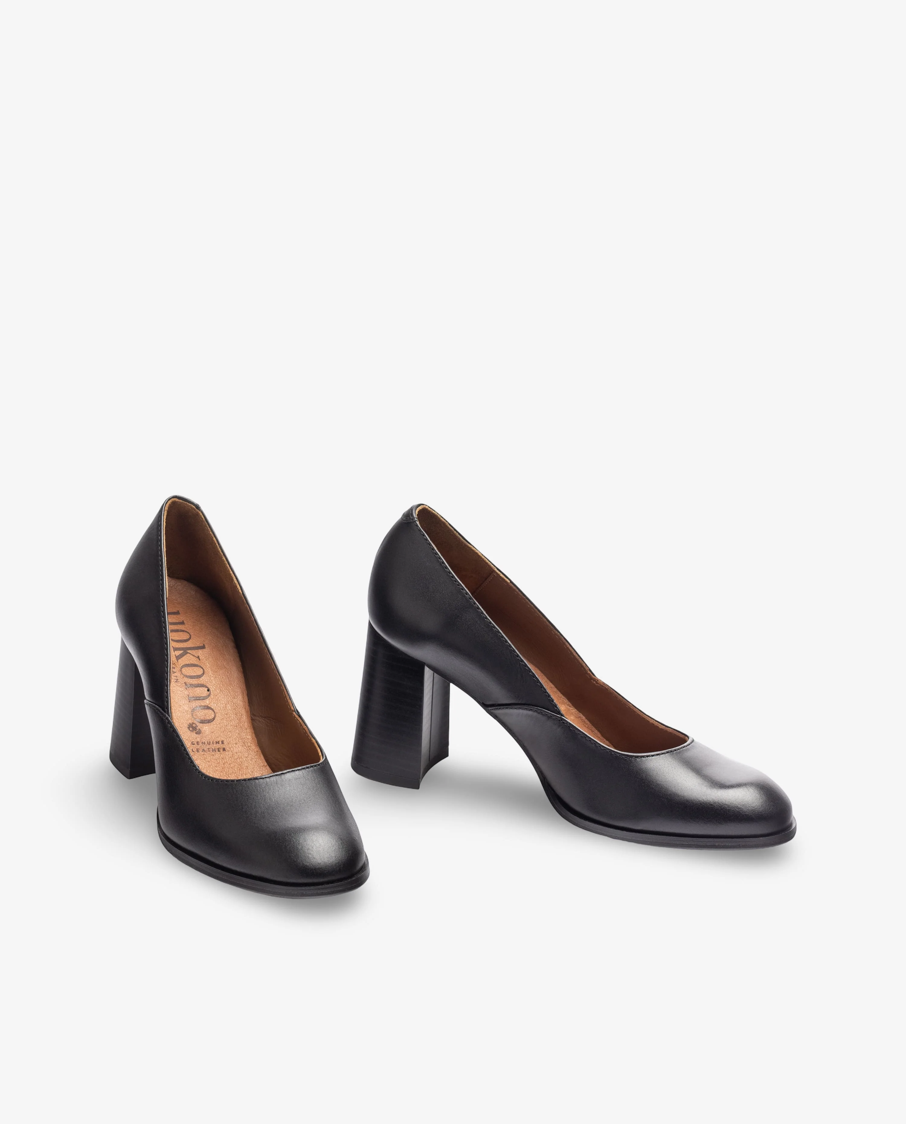 Zapato de tacón LOIR-001 negro