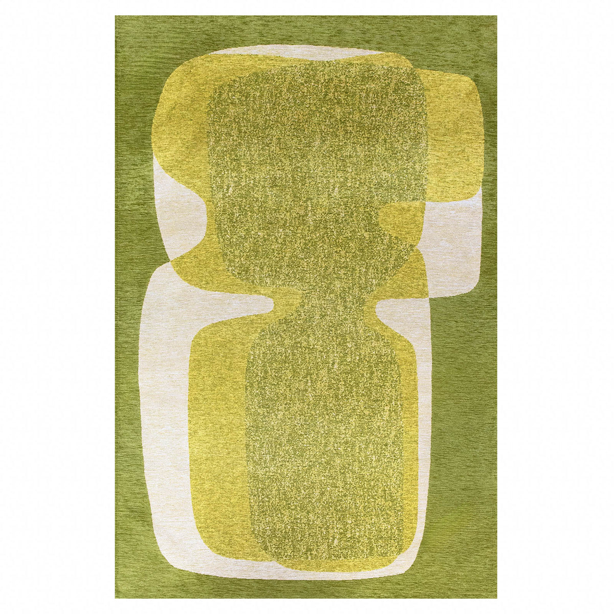 Lola&Moi vloerkleed Grass - groen - 200x280cm