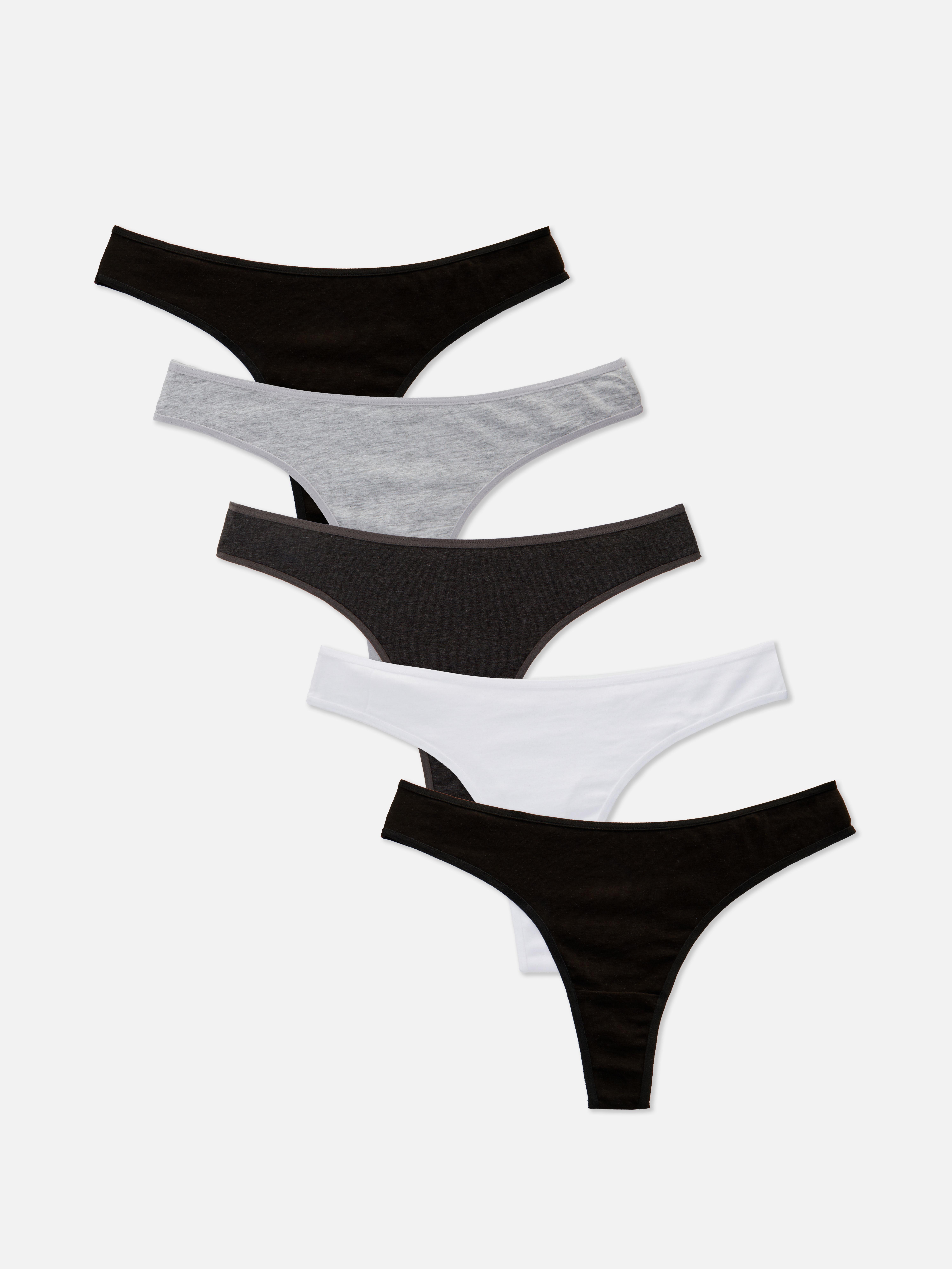 5-Pack Essential Thongs
