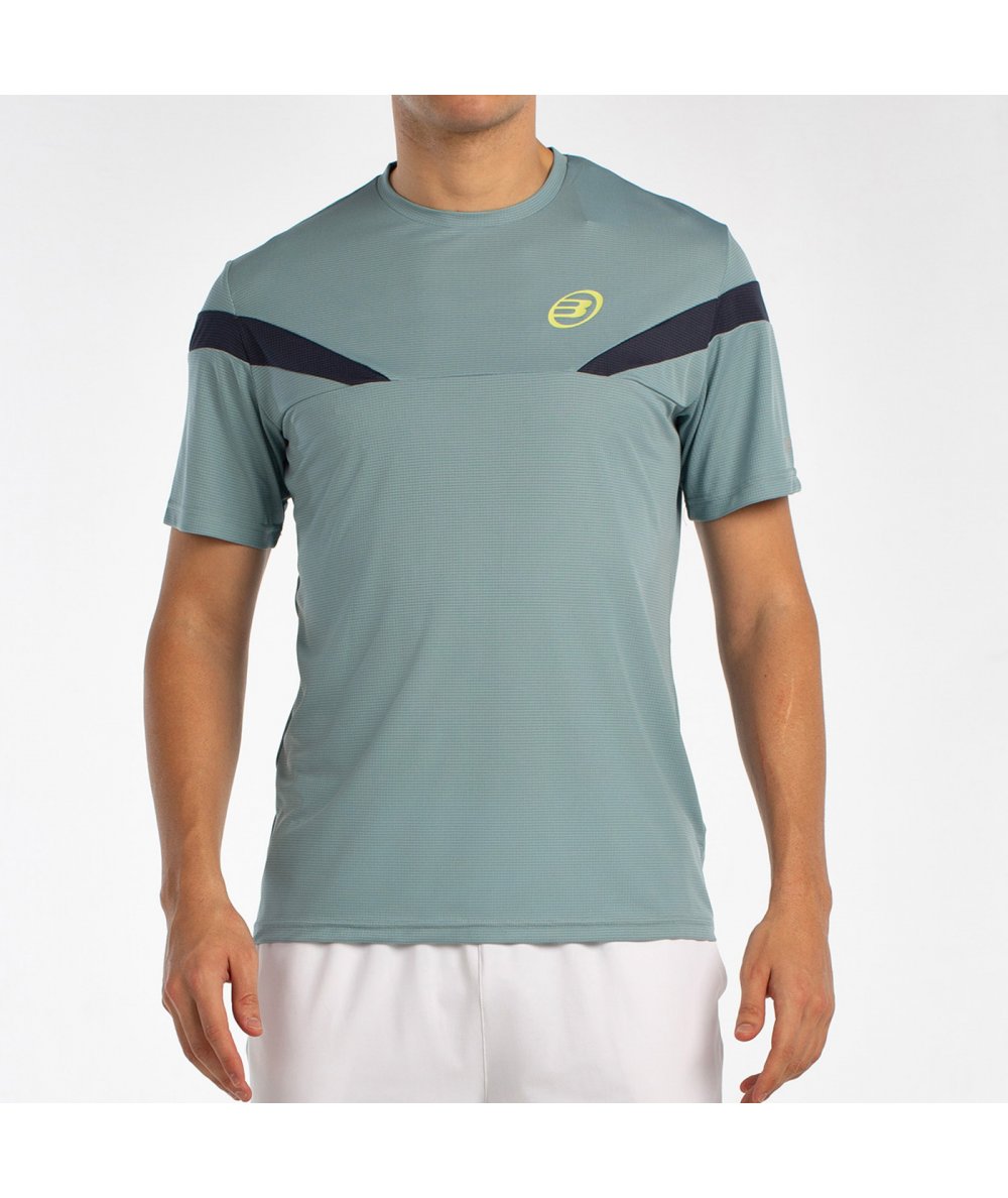 CAMISETA BULLPADEL LYN VERDE AZULADO