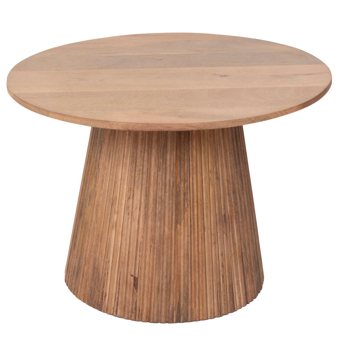 Giga Meubel Salontafel Salvador - Naturel Hout - 60x60x41cm