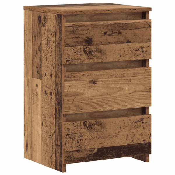 2x Szafka Nocna Komoda Stolik Półka Nocna Do Sypialni 40x35x62.5 cm