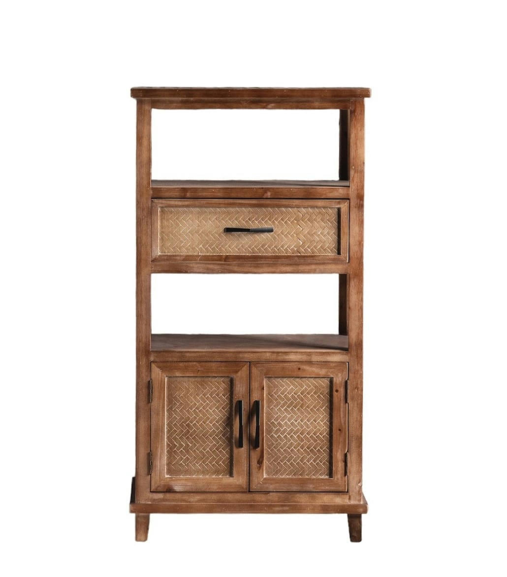 BRAD - Rangement en bois H 121