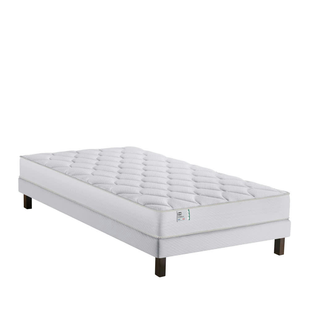 FITNESS-R - Matelas 100% ressorts et mémoire de forme, accueil ferme 90x190cm