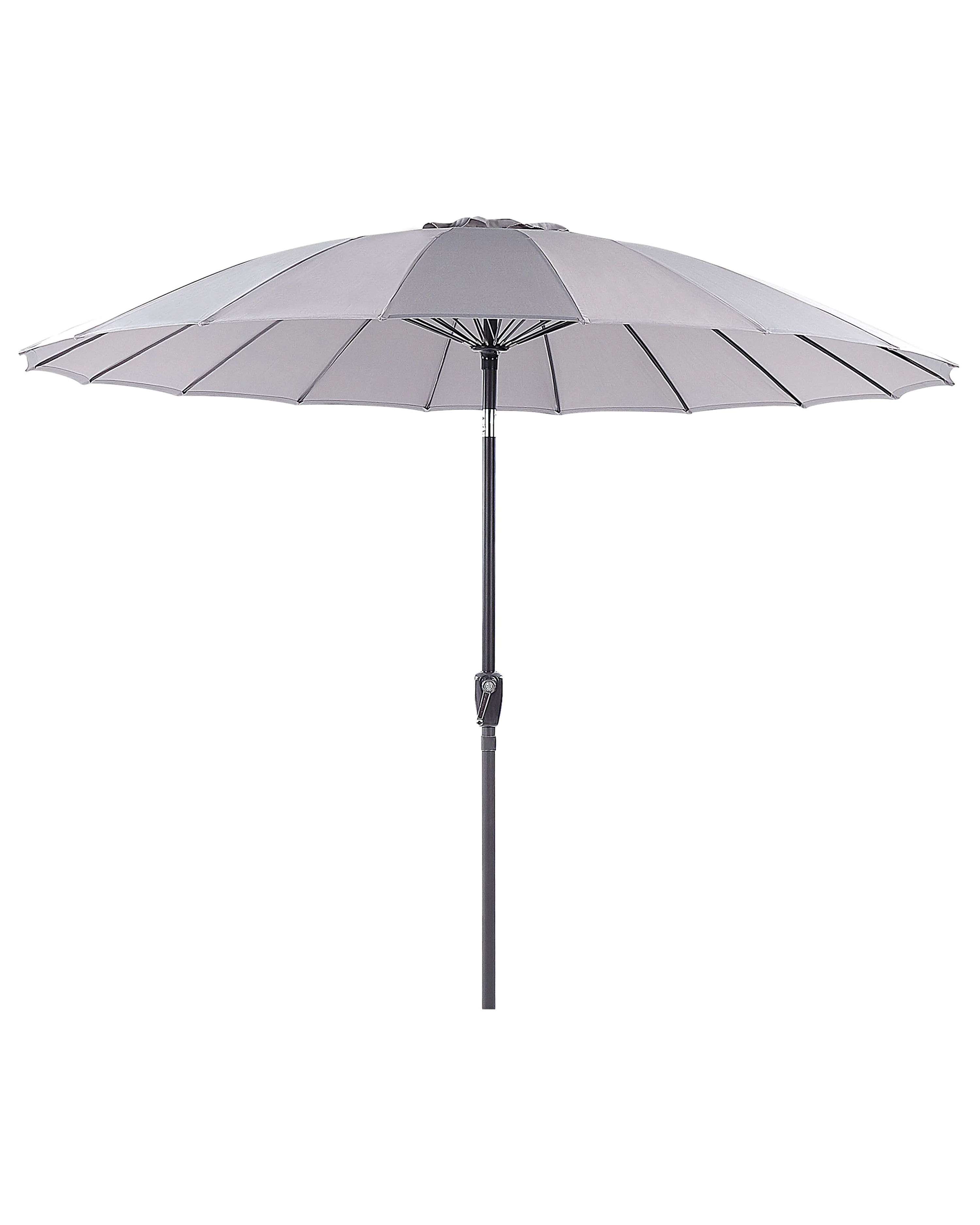 Market Parasol 255 cm BAIA Light Grey