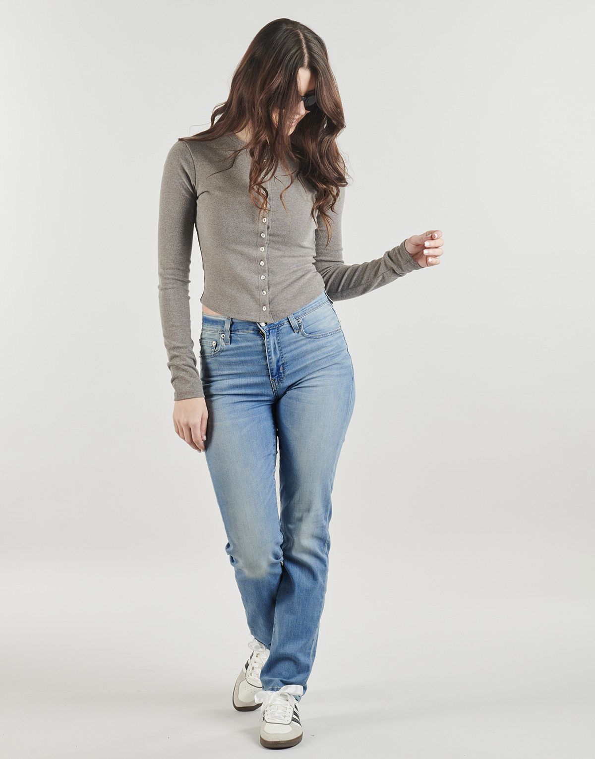 Levi's - 724 HIGH RISE STRAIGHT - Blue
