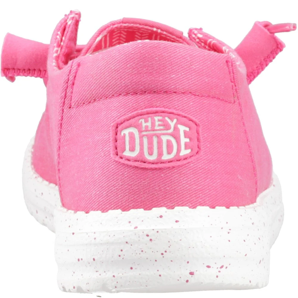 HEYDUDE Wendy Stretch Canvas Slip on Shoe