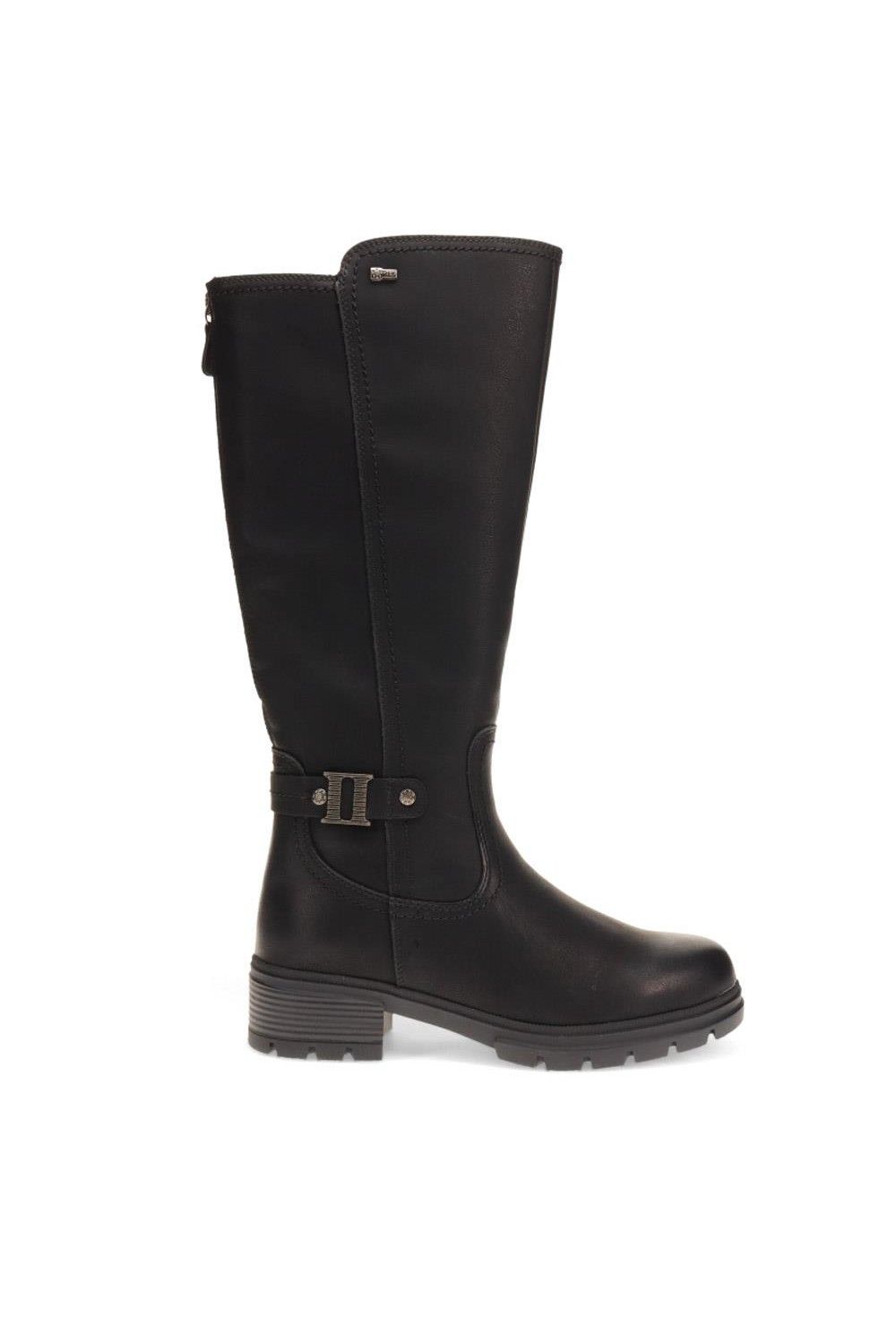 Pavers Buckle Detail Long Boots