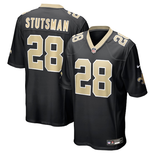 Danny Stutsman New Orleans Saints Nike Team Game Jersey -  Black