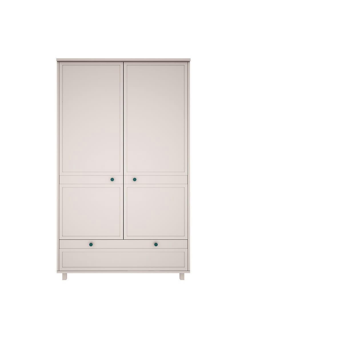 GABRIEL - Armoire 2 portes 1 tiroir beige