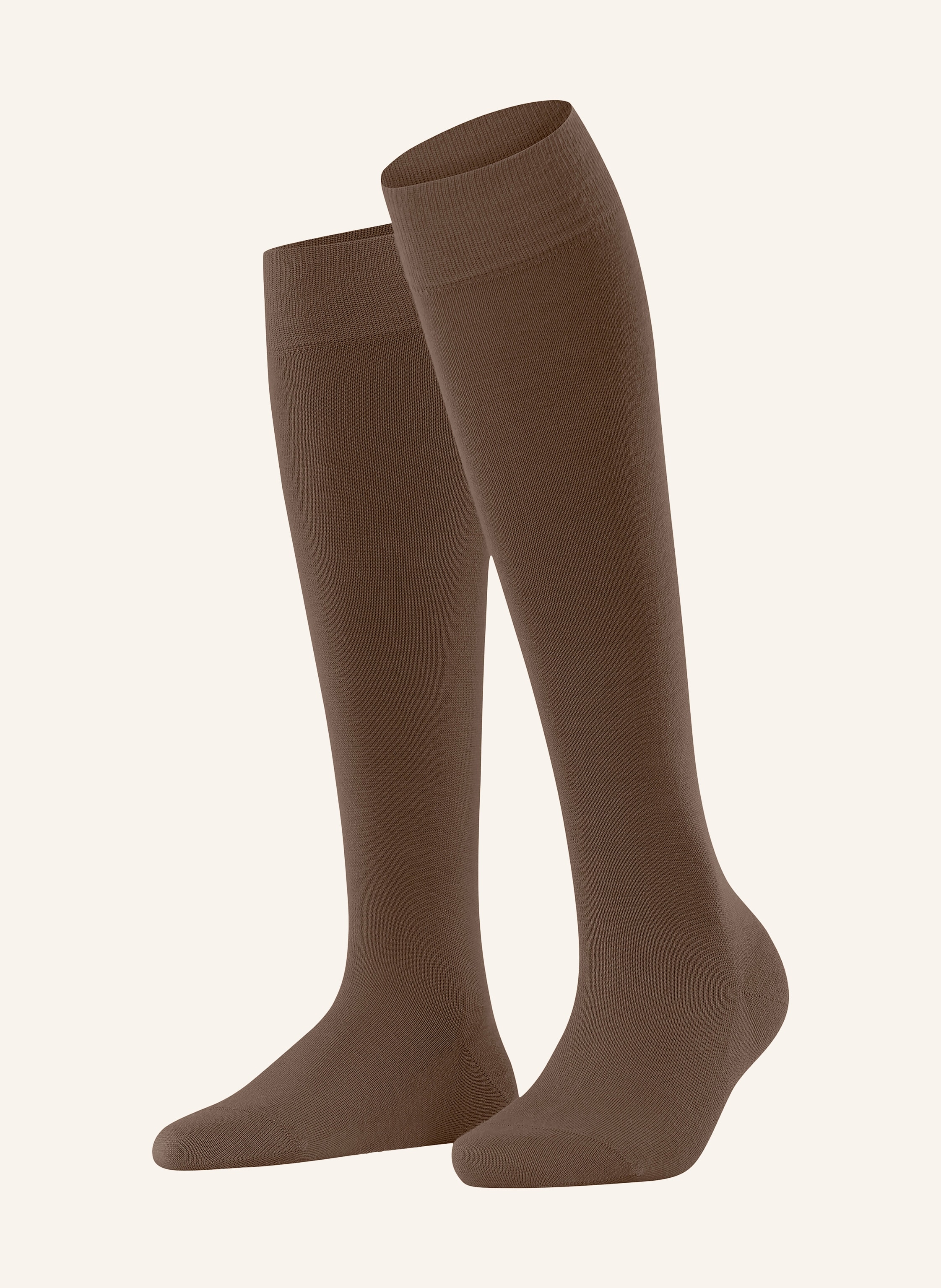 FALKE Kniestrümpfe SOFTMERINO mit Merinowolle