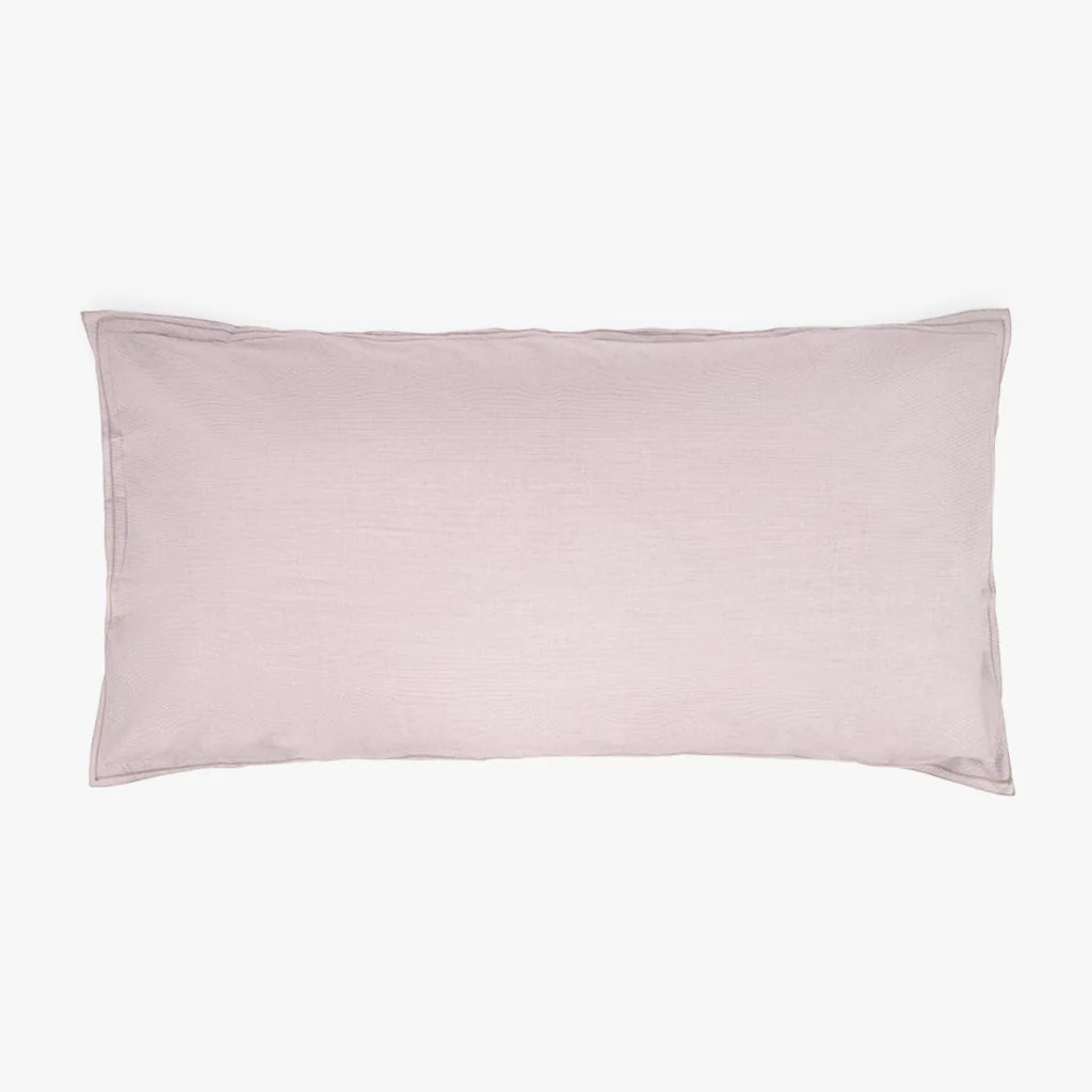 Fronha de algodão riscas bege 45x90cm GRÀCIA