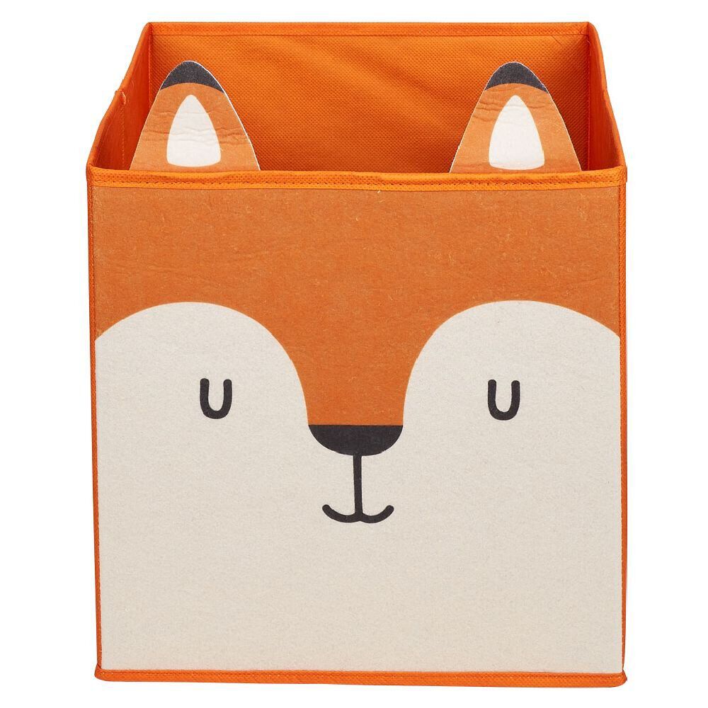 Panière rangement renard 31x31x31cm